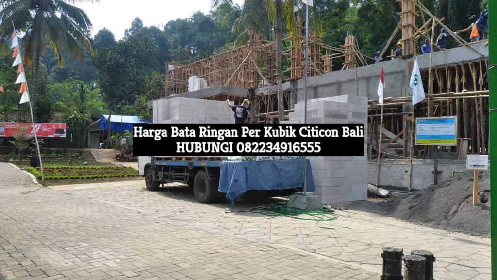 Harga Bata Ringan Per Kubik Citicon Bali